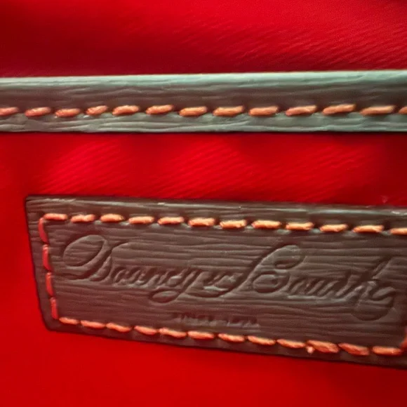 Dooney & Bourke Aqua Tote Bag - Picture 12 of 13